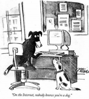 On the Internet, nobody knows you’re a dog
